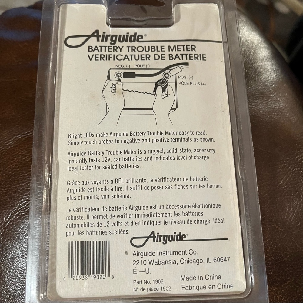 Airguide Battery Trouble Meter - Picture 2 of 4